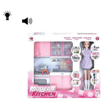 Лялька 26214 P-D (24/2) 30 см, меблі, підсвічування, звуки, в коробці