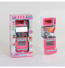 Міні кухня 66097 (48/2) з аксесуарами, світлові та звукові ефекти, в коробці