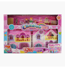 Будиночок 8089 CF (18/2) 23.5 х 13 х 23 см, світло, звук, меблі, фігурки, декоративні елементи, в коробці