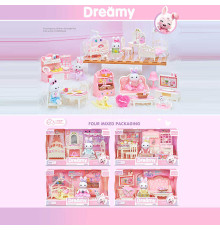 Набір меблів 6669 A (36) 4 види, ВИДАЄТЬСЯ ТІЛЬКИ МІКС ВИДІВ в коробці