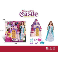 Замок з лялькою KDL 57 (36/2) в коробці