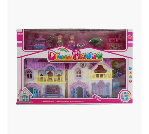 Будиночок 8117-2 A (18/2) будиночок 23.5 х 13 х 23 см, меблі, фігурки, декоративні елементи, улюбленець, кухня, світло, звук, в коробці – в наличии! Купите сейчас у KAZKOVA