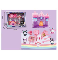 Будиночок з героями YQ 8500 (60/2) 5 фігурок героїв, кухня, посуд, рухомі деталі, в коробці