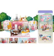 Набір меблів FDE 87201 (12) розбірний фургончик, кухонне начиння, аксесуари для ванної, в коробці