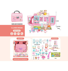 Будиночок 6688-52 (36) лялька, меблі, улюбленці, в коробці