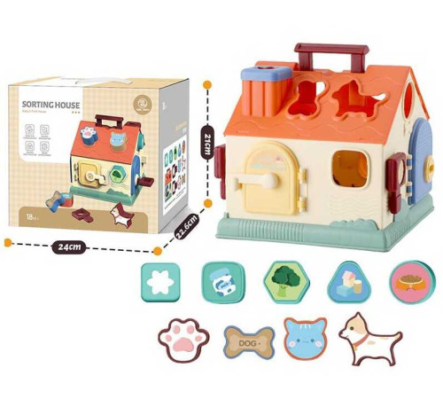 Логічний будиночок A 001 (24/2) в коробці – в наличии! Купите сейчас у KAZKOVA