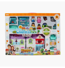 Будиночок 8146-2 A (24/2) 17.5 х 9 х 20 см світло, звук, меблі, фігурки, декоративні елементи, домашній улюбленець, в коробці