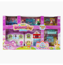 Будиночок 8161-2 A (24/2) розмір будинку 17 х 9 х 19 см, меблі, фігурки, на батарейках, звук, підсвітка, декоративні елементи, в коробці