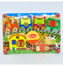 Бізіборд дерев'яний C 31384 (12) в плівці