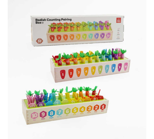 Сортер дерев'яний C 65660 (24) дерев'яна, математична, 10 комірок з позначеннями цифр, математичні символи, морквинки, кольорові відерця, в коробці – в наличии! Купите сейчас у KAZKOVA Сортер дерев'яний C 65660 (24) дерев'яна, математична, 10 комірок з позначеннями цифр, математичні символи, морквинки, кольорові відерця, в коробці – в наличии! Купите сейчас у KAZKOVA