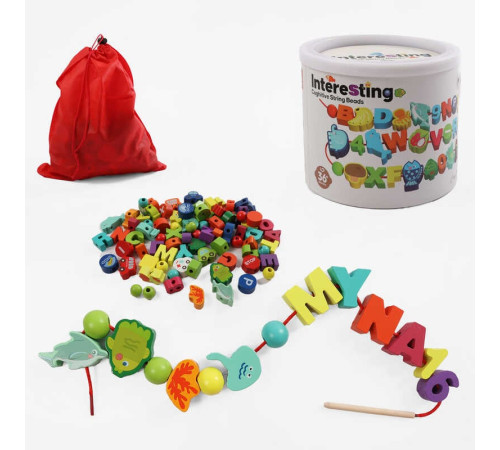 Шнурівка дерев'яна С 74425 (24) фігурки з транспортом, дорожніми знаками, тваринами, літерами англійського алфавіту, геометричними фігурами, намистини, декілька шнурків з дерев’яним краєм, у відрі – в наличии! Купите сейчас у KAZKOVA Шнурівка дерев'яна С 74425 (24) фігурки з транспортом, дорожніми знаками, тваринами, літерами англійського алфавіту, геометричними фігурами, намистини, декілька шнурків з дерев’яним краєм, у відрі – в наличии! Купите сейчас у KAZKOVA