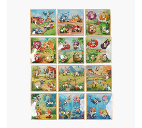 Вкладиші C 74232 (200) дерев’яні, в плівці, ВИДАЄТЬСЯ ТІЛЬКИ МІКС ВИДІВ