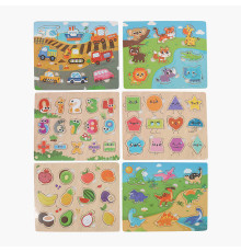 Вкладиші C 73251 (200) дерев'яні, ВИДАЄТЬСЯ ТІЛЬКИ МІКС ВИДІВ