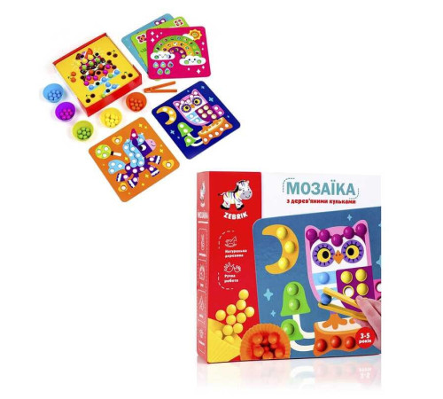 гр Дерев'яна гра "Доповникартинку" (укр) ZB2002-08 (8) "Vladi Toys" – в наличии! Купите сейчас у KAZKOVA