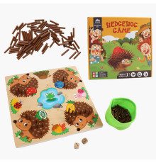 Дерев'яна гра C 54100 (26) дошка, 120 наконечників, мисочка, 2 кубики, в коробці