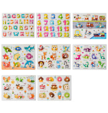 Вкладиші C 73252 (100) дерев’яні, ручка-тримач, у плівці, ВИДАЄТЬСЯ ТІЛЬКИ МІКС ВИДІВ