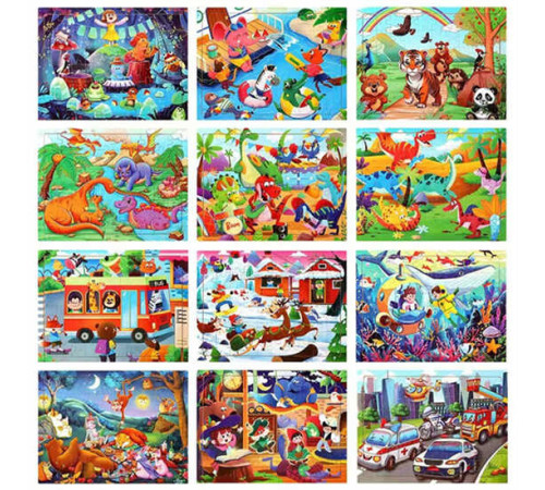 Пазли C 74228 (200) дерев’яні, обсерваційний, розмір - 30х23 см, 70 елементів, в плівці, ВИДАЄТЬСЯ МІКС ВИДІВ – в наличии! Купите сейчас у KAZKOVA