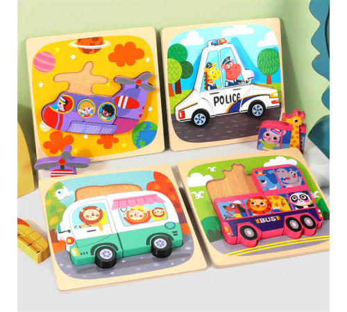 Пазли-вкладиші С 74359 (36) 4 дерев'яні дошки, 14.5х.14.5х0.5 см, об'ємні зображення транспорту, великі елементи-вкладиші, в коробці – в наличии! Купите сейчас у KAZKOVA Пазли-вкладиші С 74359 (36) 4 дерев'яні дошки, 14.5х.14.5х0.5 см, об'ємні зображення транспорту, великі елементи-вкладиші, в коробці – в наличии! Купите сейчас у KAZKOVA