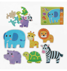 Пазли C 74309 (60) дерев’яні, 33 елементи, в коробці, ВИДАЄТЬСЯ МІКС ВИДІВ