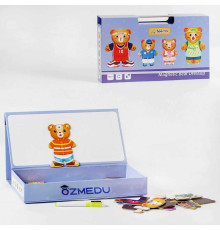 Дерев'яна магнітна дошка C 52514 (30) пазли, в коробці