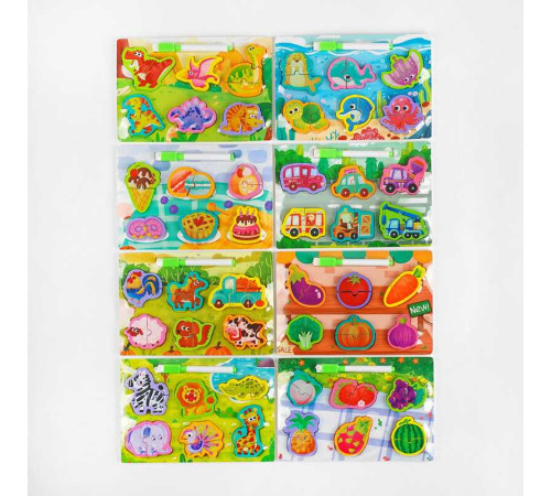 Дерев`яна гра Логічна гра C 55604 (120) вкладиш, дошка "пиши-витирай", маркер, у плівці, ВИДАЄТЬСЯ ТІЛЬКИ МІКС ВИДІВ