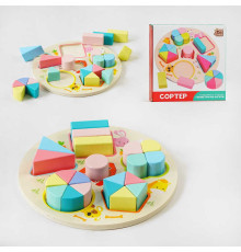 гр Вкладиші 62431 (48) "4FUN Game Club Wood", дерев'яні, сортер, в коробці