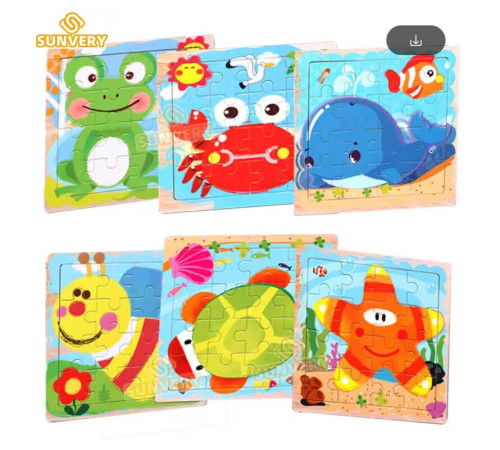 Пазли C 73260 (500) дерев’яні, у плівці, ВИДАЄТЬСЯ ТІЛЬКИ МІКС ВИДІВ – в наличии! Купите сейчас у KAZKOVA