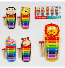 гр Ксилофон 77678 (40) "4FUN Game Club Wood", 4 види, в коробці