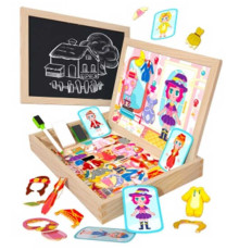 Дерев'яна магнітна дошка C 61534 (36) магнітна гра, в коробці