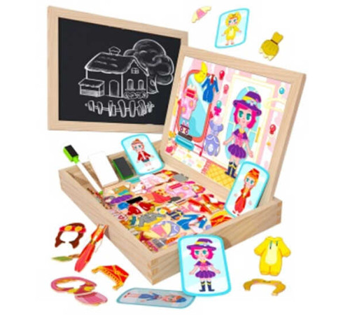 Дерев'яна магнітна дошка C 61534 (36) магнітна гра, в коробці – в наличии! Купите сейчас у KAZKOVA