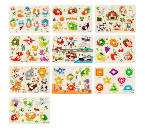 Вкладиші C 67045 (200) дерев’яні, ручка-тримач, у плівці, ВИДАЄТЬСЯ ТІЛЬКИ МІКС ВИДІВ