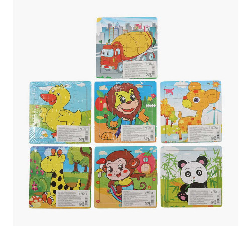 Пазли C 73261 (500) дерев’яні, у плівці, ВИДАЄТЬСЯ ТІЛЬКИ МІКС ВИДІВ – в наличии! Купите сейчас у KAZKOVA