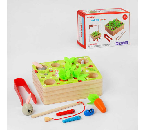 Магнітна гра С 57544 (36), магнітні черв’ячки, пінцет, бджілки, в коробці – в наличии! Купите сейчас у KAZKOVA