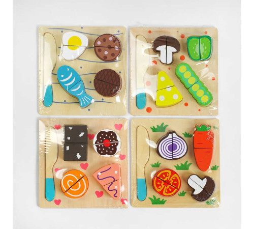 Пазли-вкладиші С 57526 (150) дерев'яні, продукти на липучках, у плівці, МІКС ВИДІВ – в наличии! Купите сейчас у KAZKOVA Пазли-вкладиші С 57526 (150) дерев'яні, продукти на липучках, у плівці, МІКС ВИДІВ – в наличии! Купите сейчас у KAZKOVA