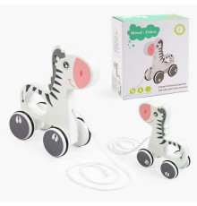 Каталка C 65000 (45) мотузочка, дерев’яна, у коробці