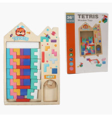 Тетрис дерев’яний C 74274 (45) ручний, в коробці