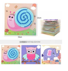 Пазли-вкладиші C 65024 (200) дерев'яні, в плівці, ВИДАЄТЬСЯ МІКС