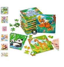 Пазли C 73237 (500) дерев'яні, 16 елементів, обсерваційні, в плівці, ВИДАЄТЬСЯ ТІЛЬКИ МІКС ВИДІВ