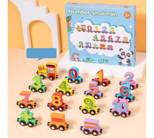 Потяг магнітний C 74241 (40) загальна довжина 100 см, дерев’яні цифри та арифметичні знаки на колесах, з магнітами, в коробці – в наличии! Купите сейчас у KAZKOVA Потяг магнітний C 74241 (40) загальна довжина 100 см, дерев’яні цифри та арифметичні знаки на колесах, з магнітами, в коробці – в наличии! Купите сейчас у KAZKOVA