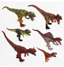 Динозавр CQS 709-4 A (36/2) 6 видів, на батарейках, підсвічування, звуки тварин, ВИДАЄТЬСЯ ТІЛЬКИ МІКС ВИДІВ