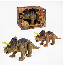 Динозавр WS 5301 (24/2) 35 см, ходить, підсвічування, звук, 2 види, в коробці