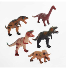 Динозавр CQS 709-6 A (96/2) 5 видів, на батарейках, підсвічування, звуки тварини, ВИДАЄТЬСЯ ТІЛЬКИ МІКС ВИДІВ