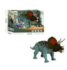 Динозавр D 21 (48/2) гарчить, ходить, рухає головою, довжина 28см, в коробці