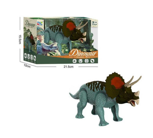 Динозавр D 21 (48/2) гарчить, ходить, рухає головою, довжина 28см, в коробці – в наличии! Купите сейчас у KAZKOVA