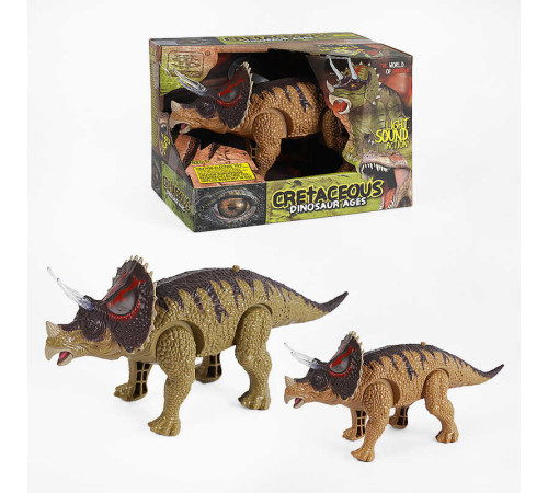 Динозавр WS 5315 (48) ходить, світлові та звукові ефекти, 2 види, в коробці – в наличии! Купите сейчас у KAZKOVA