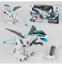 Динозавр на р/к 0868-2 (15) підсвічування, звук, ходить, дихає паром, співає пісні і розповідає казки на англ.мові, на батарейках, в коробці