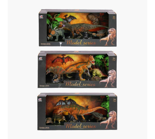 Набір динозаврів Q 9899 W5 (12) 3 види, 6 елементів, 4 динозаври, 2 аксесуари, в коробці – в наличии! Купите сейчас у KAZKOVA