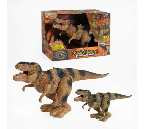 Динозавр WS 5316 (36) 2 види, ходить, рухається рот, на батарейках, в коробці – в наличии! Купите сейчас у KAZKOVA