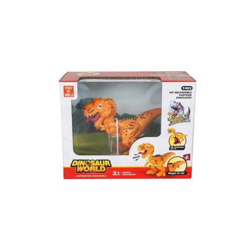 Динозавр K 411 (72/2) звуки, підсвічування, рухливі кінцівки, в коробці – в наличии! Купите сейчас у KAZKOVA