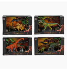 Набір динозаврів Q 9899 V2 (24/2) 4 види, в коробці